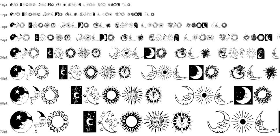 Sun and Moon font Şelale