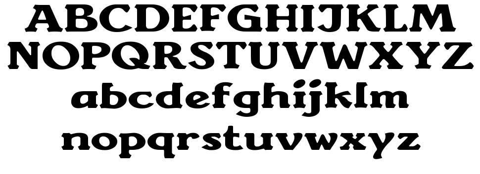 Sunantara フォント 標本