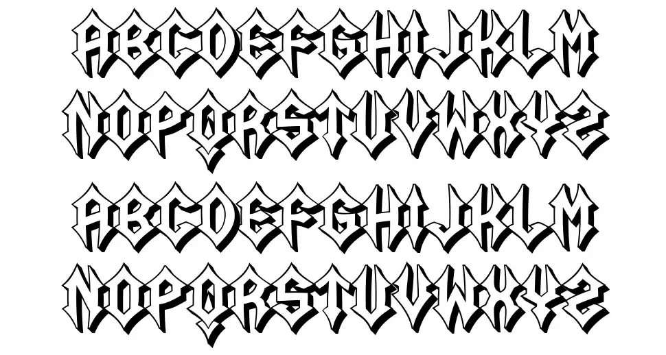 Sundang schriftart vorschau