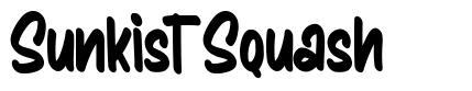 Sunkist Squash font