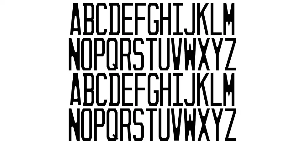 Sunshine Statefont specimens
