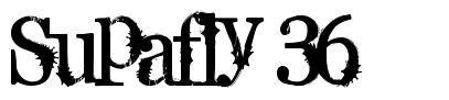 Supafly 36 字形