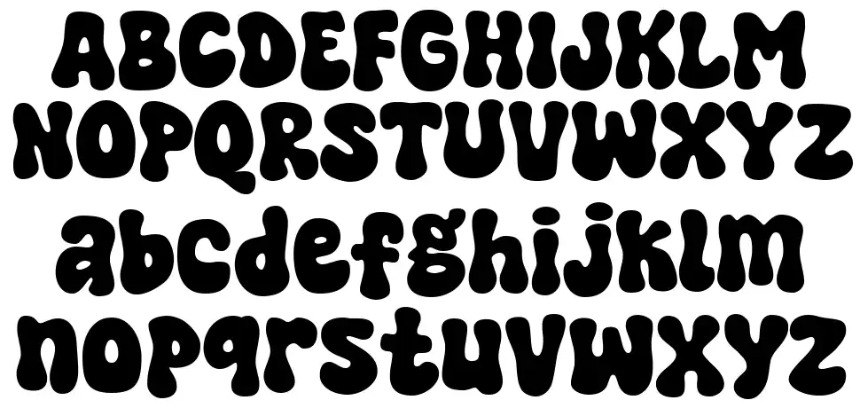 Super Cool font specimens