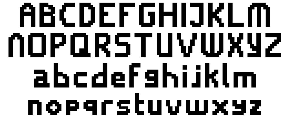 Super Crestat フォント 標本