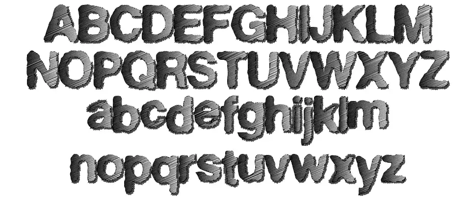 Super Freak font Örnekler