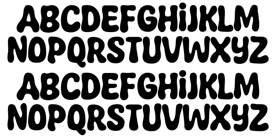 Super Funtime font specimens