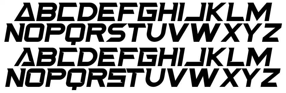 Super Roadfont specimens