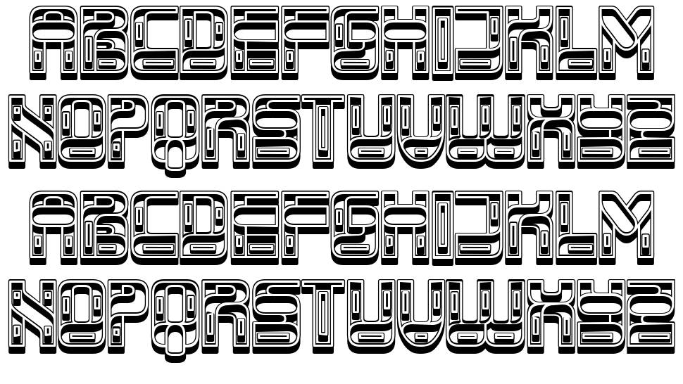 Superba font Örnekler