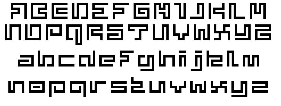 Superphunky 字形 标本