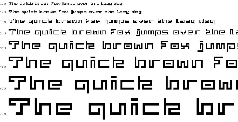 Superphunky font Waterfall