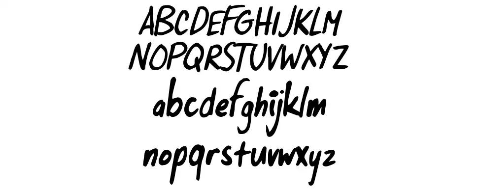Supersonik Lovefont specimens