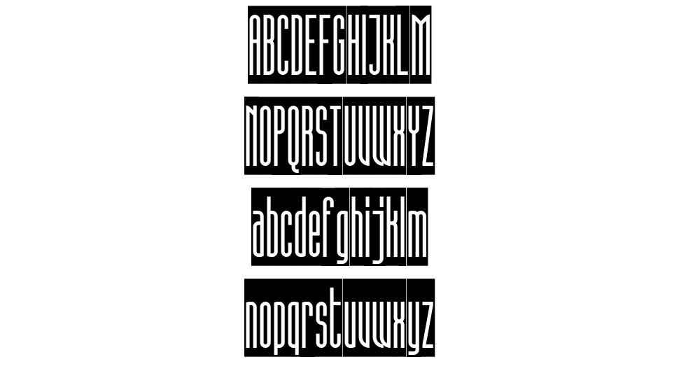 Superstretto Banner font
