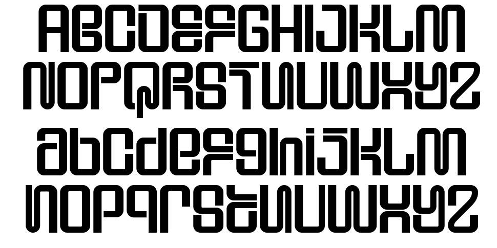 Supervixen 字形 标本