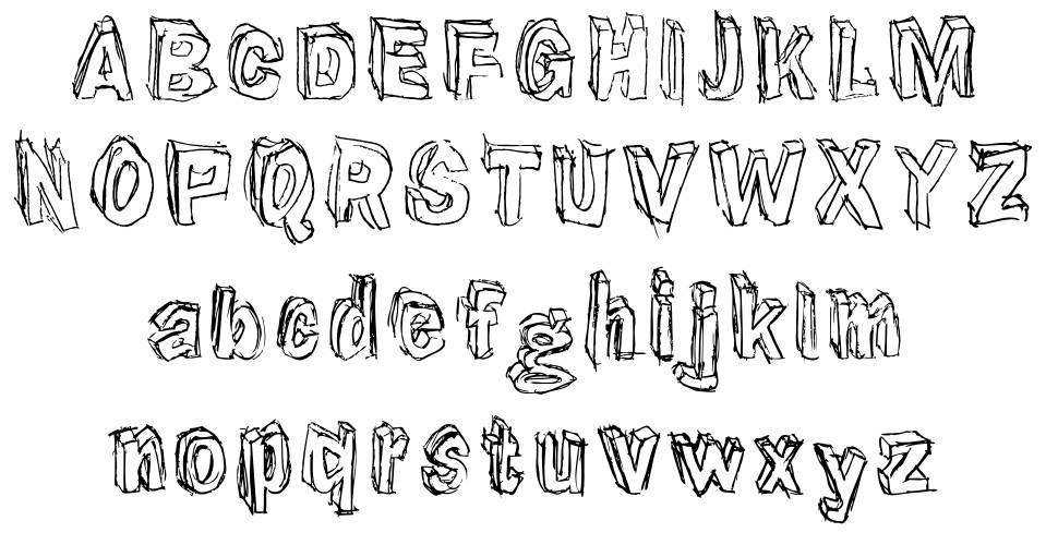 Suppenkasper písmo Exempláře