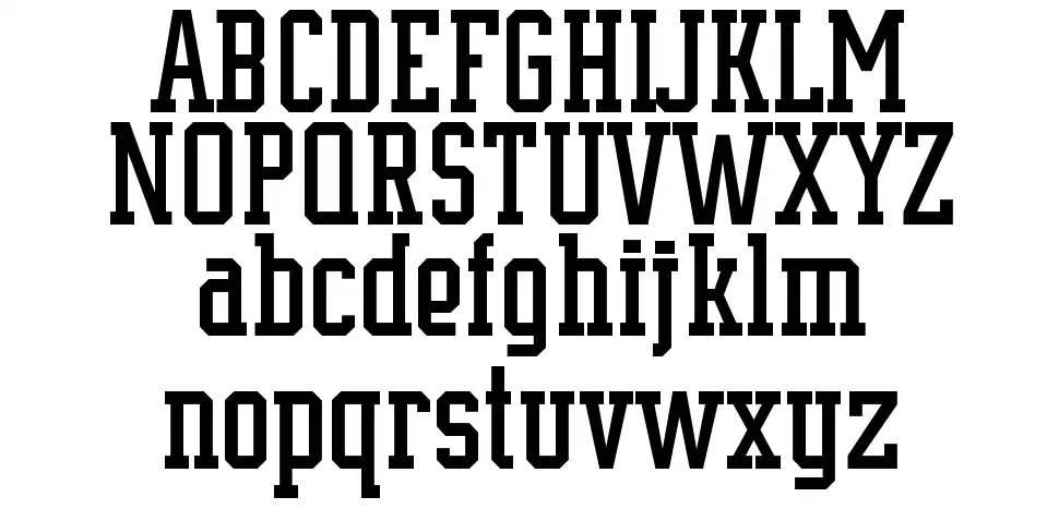 Supreme BW90font specimens