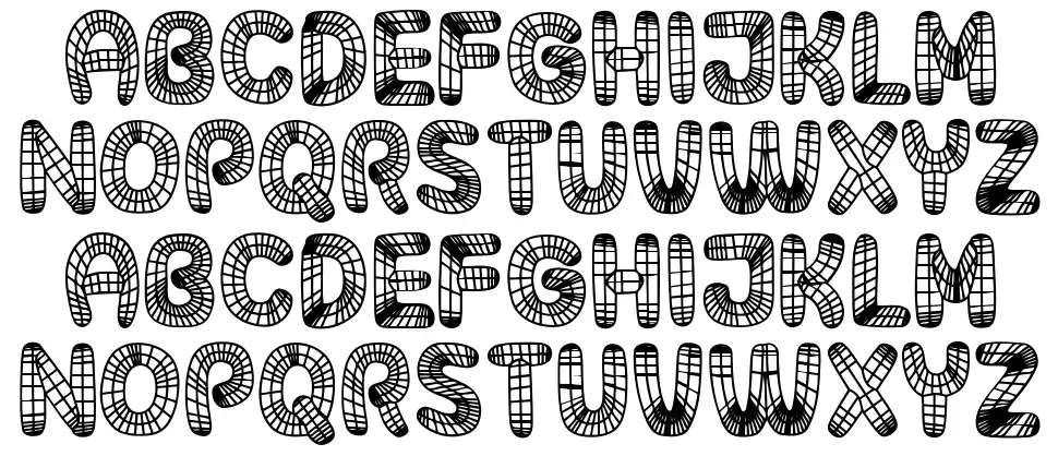 Surfacesfont specimens
