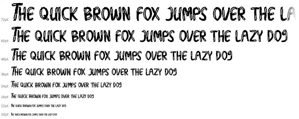 Swag Ghostfont waterfall