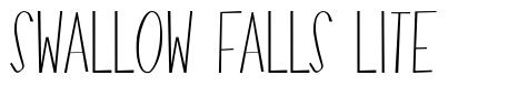 Swallow Falls Lite 字形