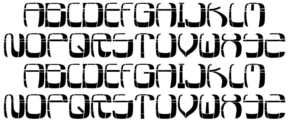 Swatch Touch font specimens