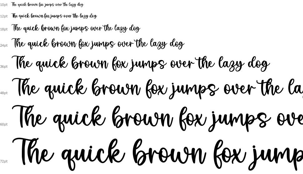 Sweet And Bright font Şelale