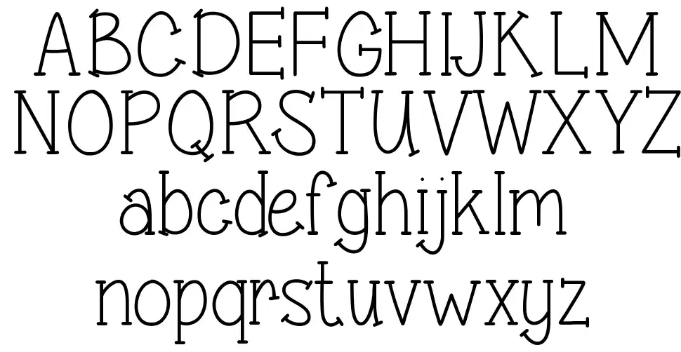 Sweet & sassy serif font by Vanessa Bays | FontRiver