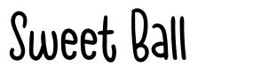 Sweet Ball font