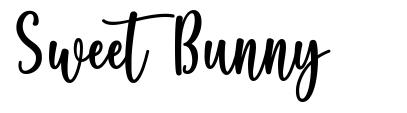 Sweet Bunny шрифт