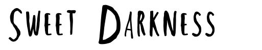 Sweet Darkness font