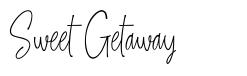 Sweet Getaway шрифт