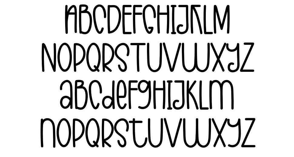 Sweet Letter font specimens