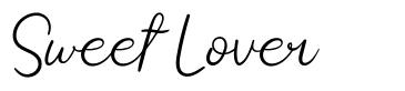 Sweet Lover font