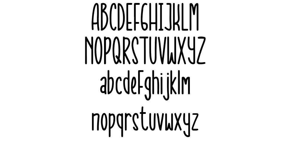 Sweet Orange font Örnekler