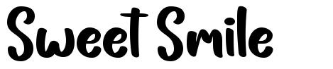 Sweet Smile font