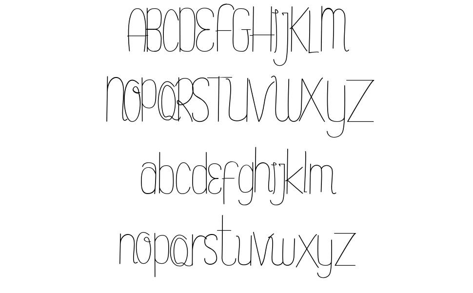 Sweet Smoothies font specimens