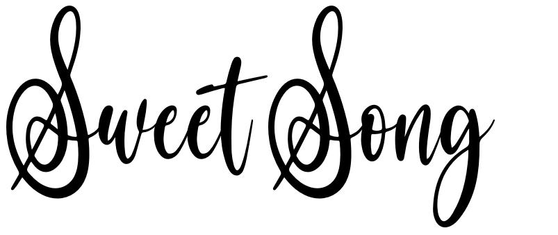 Sweet Song font