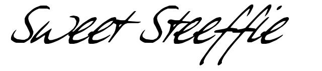 Sweet Steeffie font
