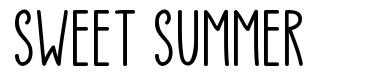 Sweet Summer шрифт