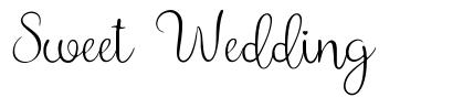 Sweet Wedding шрифт