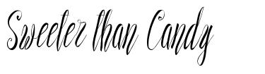 Sweeter than Candy font