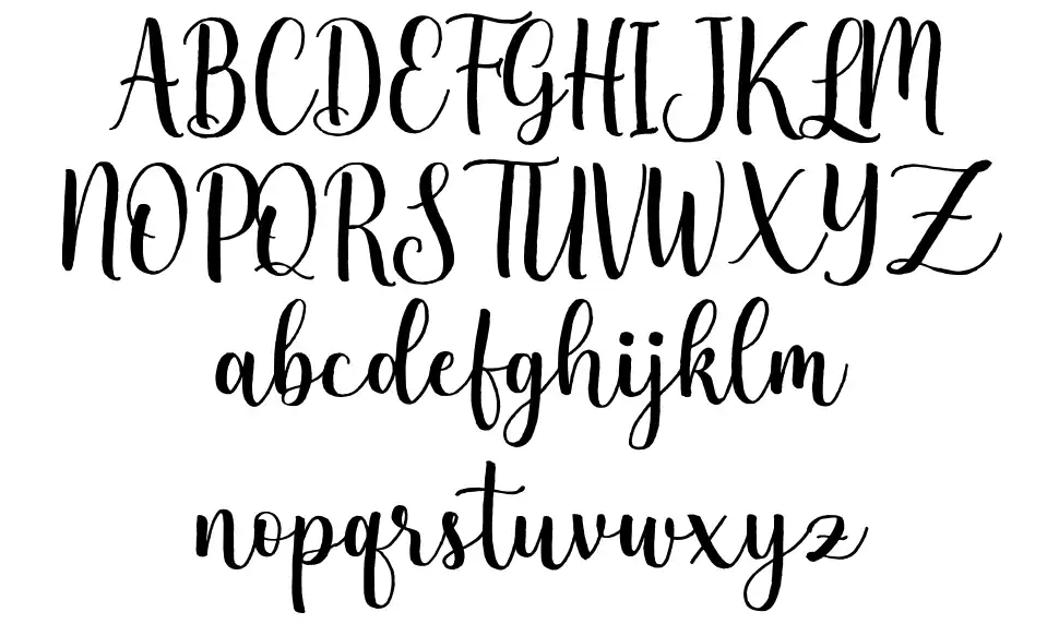 Sweetrough font specimens