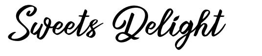 Sweets Delight font