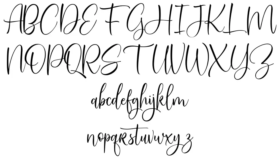 SweetServefont specimens