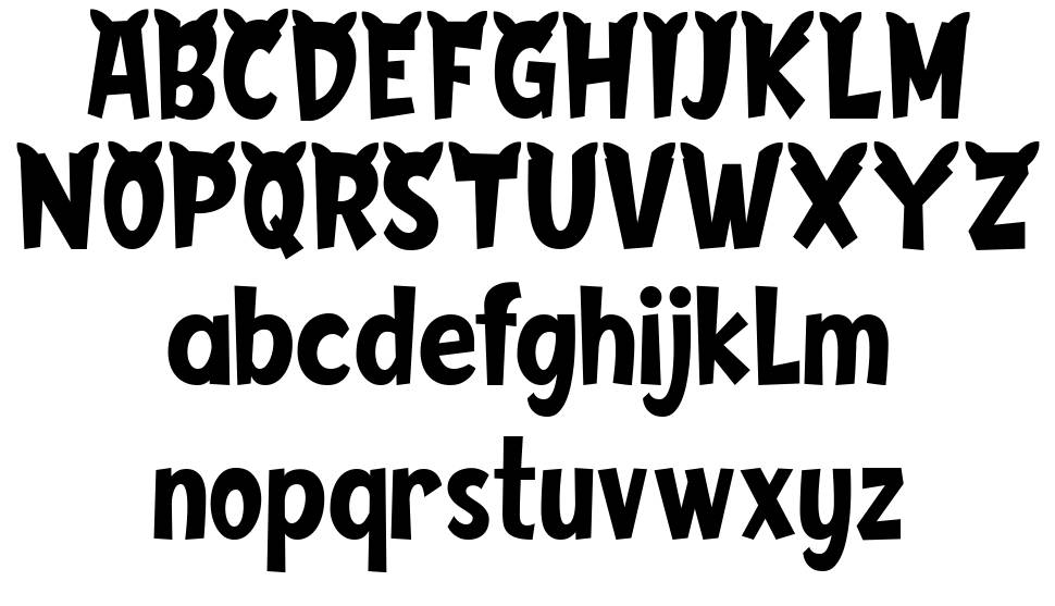 Sweety Cats font specimens