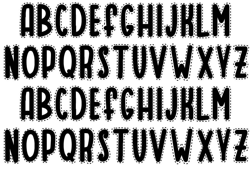 Sweety Cheese font specimens