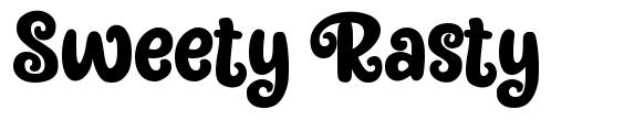 Sweety Rasty шрифт