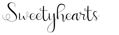 Sweetyhearts шрифт