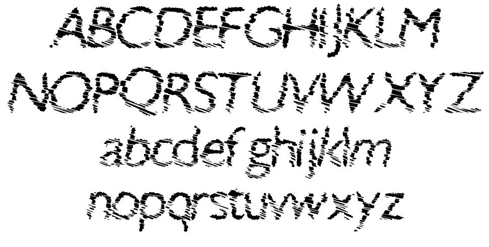 Swift Break font specimens