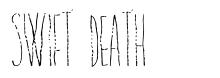 Swift Death フォント