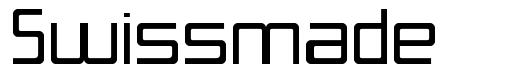 Swissmade шрифт