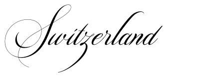 Switzerland шрифт